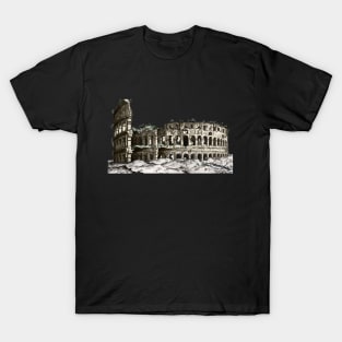 Coloseum 16th century sketch T-Shirt